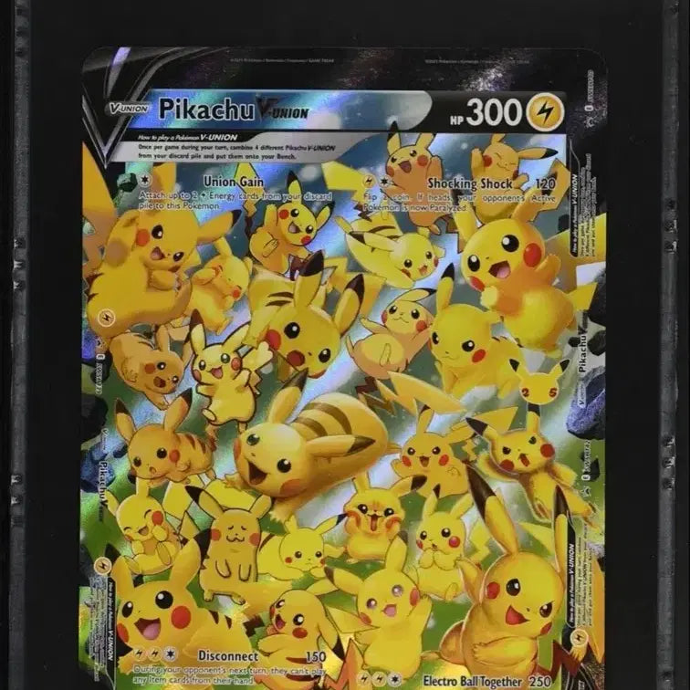[BUNJANG] Pokemon 25th Anniversary North America Pikachu V-UNION CGC 10 Graded Card / 2021 포켓몬 북미 25주년 피카츄 V-UNION CGC10