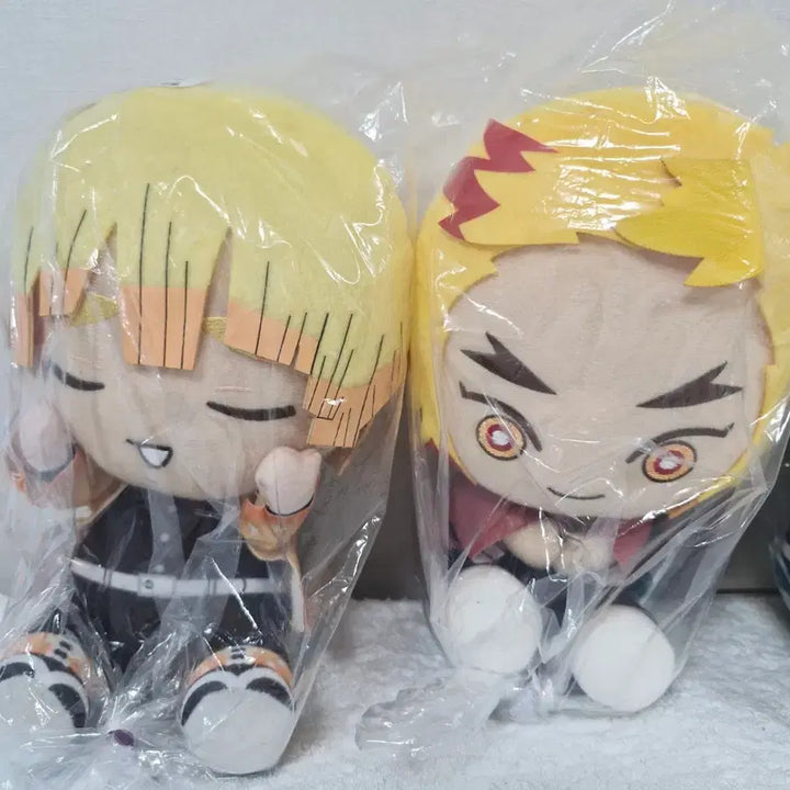 [BUNJANG] Demon Slayer 4-Piece Character Doll Set (25cm) / 일본정품 귀멸의칼날 인형 4종세트 25cm