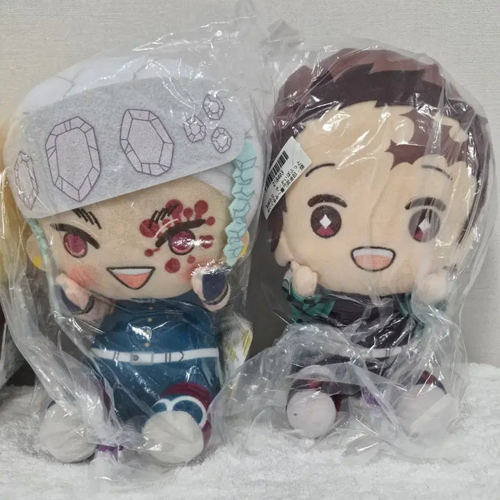 [BUNJANG] Demon Slayer 4-Piece Character Doll Set (25cm) / 일본정품 귀멸의칼날 인형 4종세트 25cm