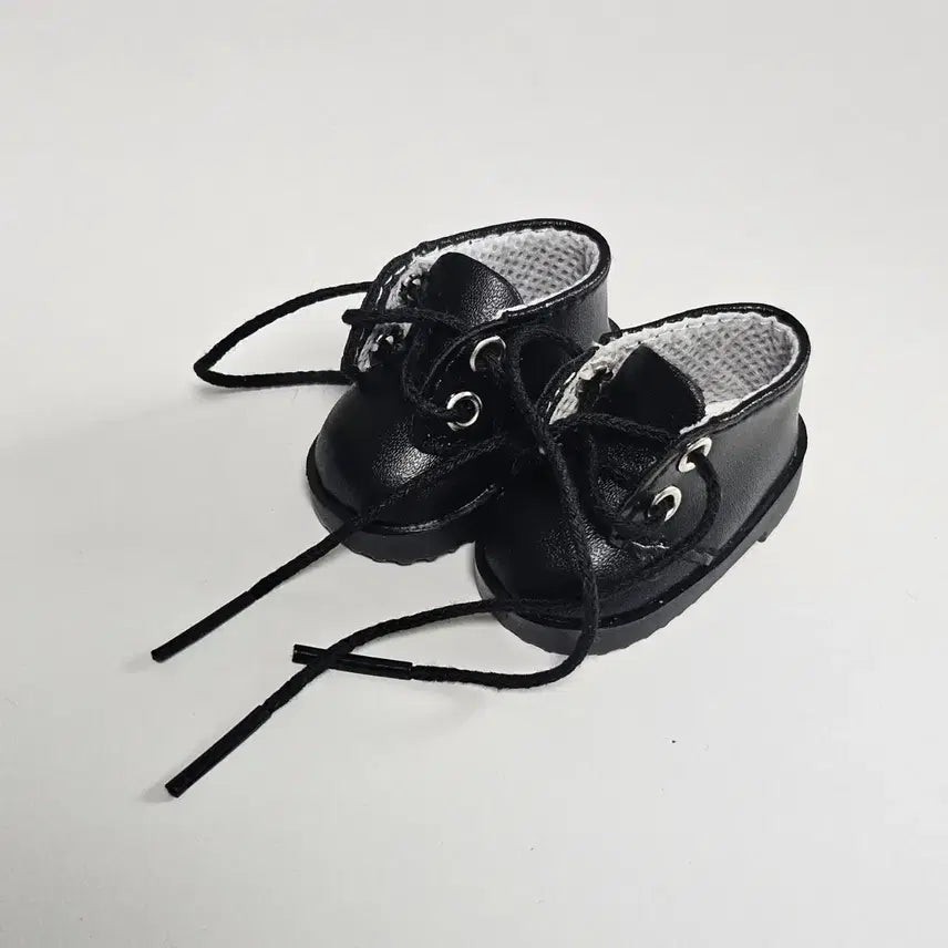 [BUNJANG] 10cm Doll Clothes Leather Shoes / 10cm 솜깅 인형옷 가죽 신발