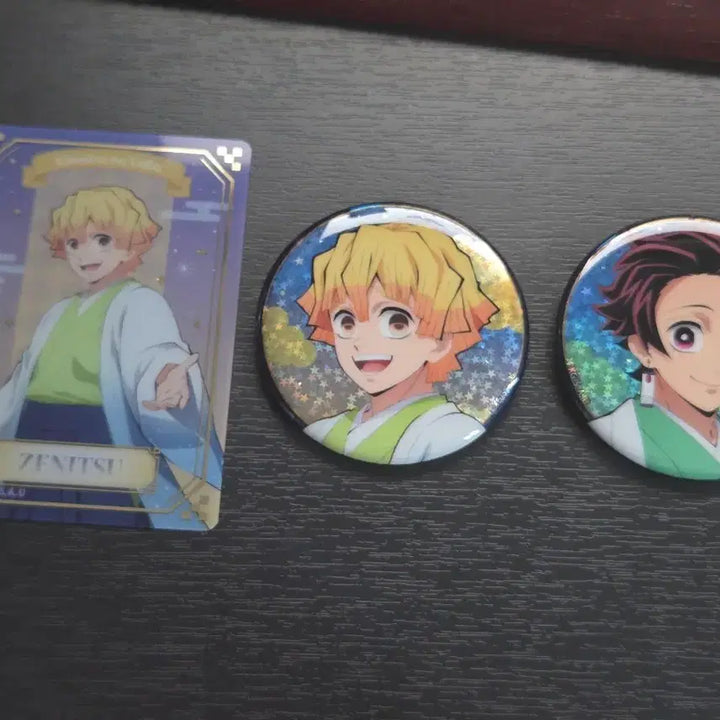 [BUNJANG] Demon Slayer Aniplex JF 2026 Hologram Can Badge &amp; Clear Card Set / 귀멸의칼날 애니플렉스 JF 2026 홀로그램 캔뱃지, 카드
