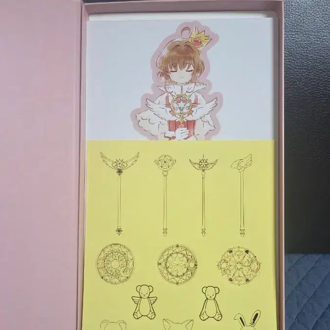 [BUNJANG] OST Cardcaptor Sakura Limited Badge &amp; Brooch Package / OST 카드캡터 체리 리미티드 뱃지&amp;브로치 패키지