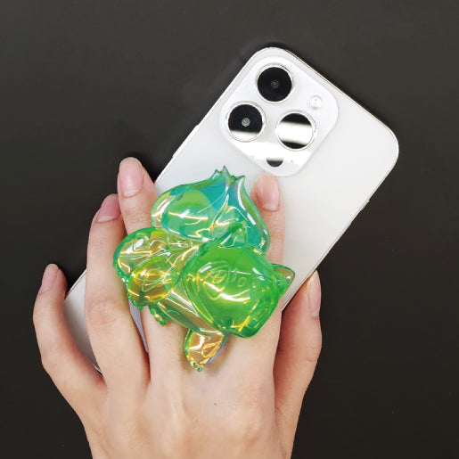 [BUNJANG] Pokemon Store Bulbasaur Hologram Pop Socket (Sealed) / [미개봉 새상품] 포켓몬 스토어 이상해씨 홀로그램 팝톡 정품