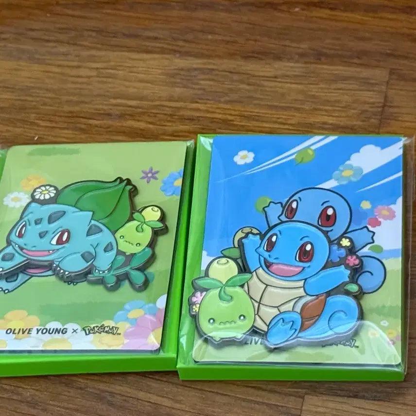 [BUNJANG] Pokemon Olive Young Magnet Bulbasaur &amp; Squirtle / 포켓몬 올리브영 마그넷 이상해씨 꼬부기