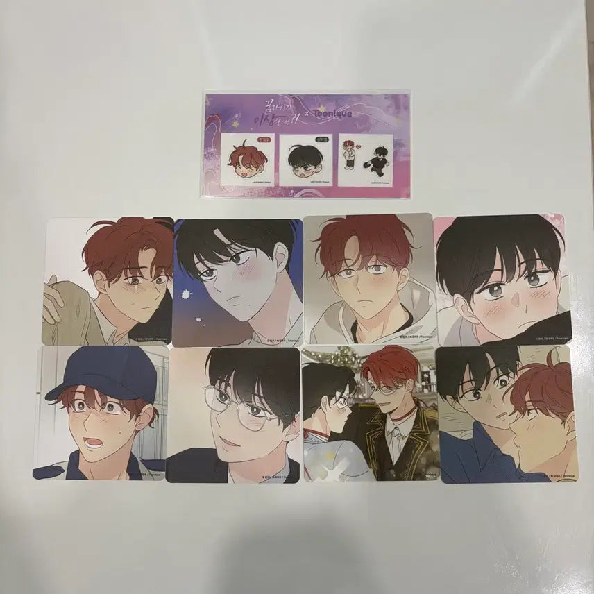 [BUNJANG] Toonique Dream Coaster &amp; Sticker Set / bl 모펀 투니크 꿈자리가 이상한데요?! 꿈자리 코스터 띠부씰 양도