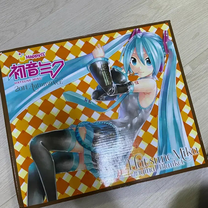 [BUNJANG] Hatsune Miku Blanket Autumn Version 2014 / 초초초희귀 하츠네미쿠 담요 블랭킷 2014 가을버전