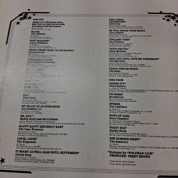 [BUNJANG] Various Artists American Graffiti OST Double LP / 팝 옵니버스 아메리칸 그래피티 OST 더블 LP