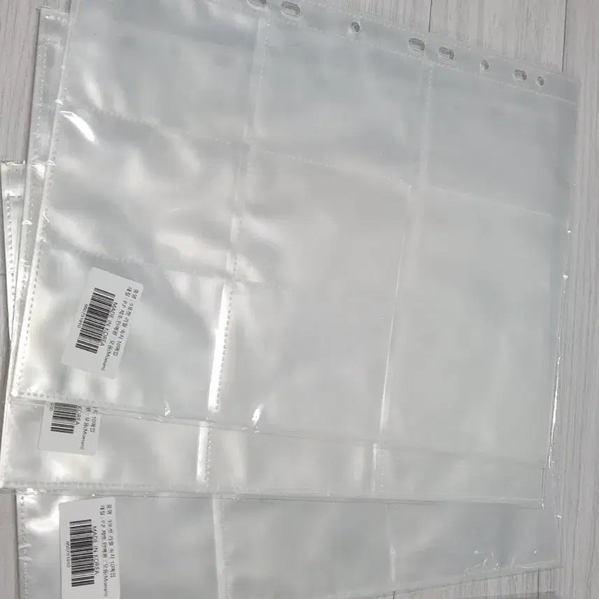 [BUNJANG] A4 9-Pocket Refill Pages Binder Insert 30 Sheets / 모음 포토카드 바인더 속지 9포켓 A4사이즈 30매
