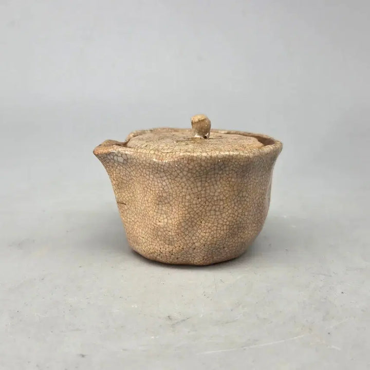 [BUNJANG] Antique Hagi Ware Celadon Glaze Tea Pot - 100+ Years Old / 골동품 이도유약의 고하기 차호 다관