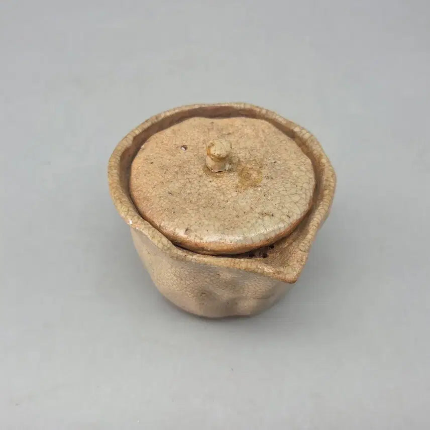 [BUNJANG] Antique Hagi Ware Celadon Glaze Tea Pot - 100+ Years Old / 골동품 이도유약의 고하기 차호 다관