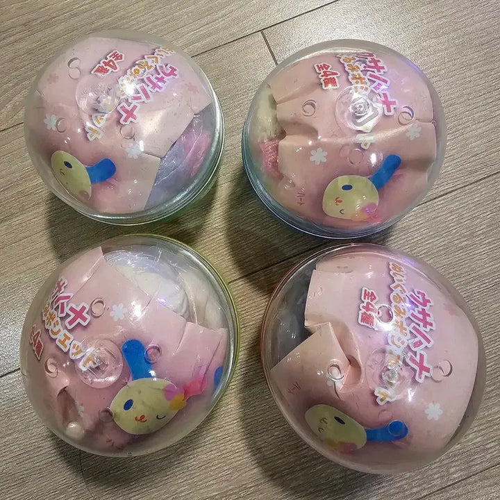 [BUNJANG] Sanrio Usahana Plush Mini Crossbody Bag Gacha Set (4 Types) / (새상품) 산리오 우사하나 봉제 포셰트 미니크로스백 가차4종셋