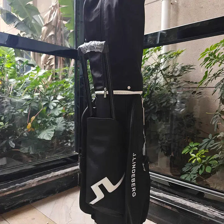 [BUNJANG] Waterproof Wheeled Golf Bag Caddy Bag (Black) / 방수 바퀴형 골프백 휠캐디백 (블랙)