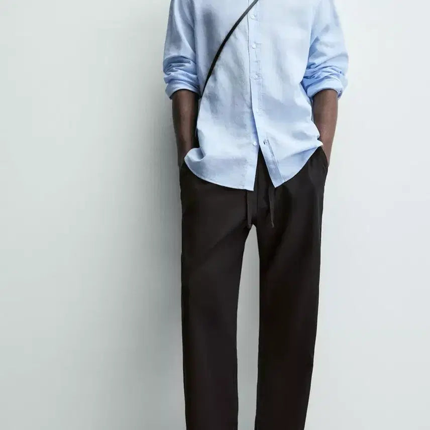 [BUNJANG] Zara Cotton Blend Relaxed Fit Pants / 자라 코튼 블렌드 릴렉스핏 팬츠 팝니다.