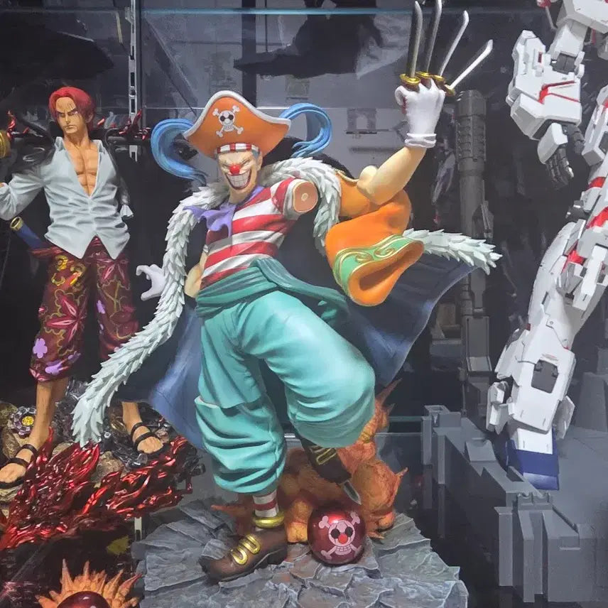 [BUNJANG] As Studio One Piece Buggy Resin Figure / 원피스 as스튜디오 버기 레진피규어