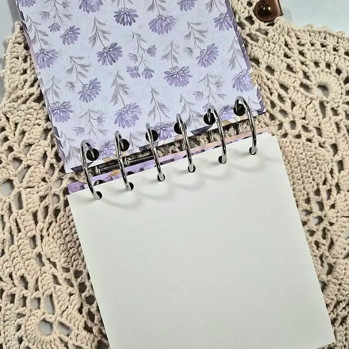 [BUNJANG] A7 Handmade Diary with Customizable Cover Design / A7 핸드메이드 다이어리