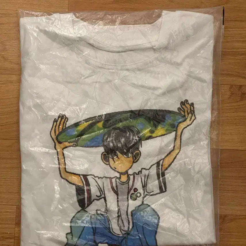 [BUNJANG] Wish Surf Jaehee Character T-shirt M / 위시 서프 컬러 재희 캐릭터 티셔츠 M 엔시티위시 엔위시