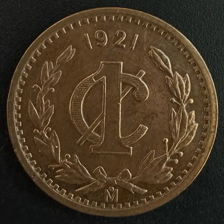 [BUNJANG] 1921 Mexico 1 Centavo Coin / [희귀]1921년 멕시코 1센타보 동전 w1563