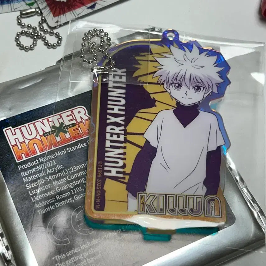 [BUNJANG] Hunter x Hunter Killua Acrylic Keychain / 헌터X헌터 키르아 아크릴 키링