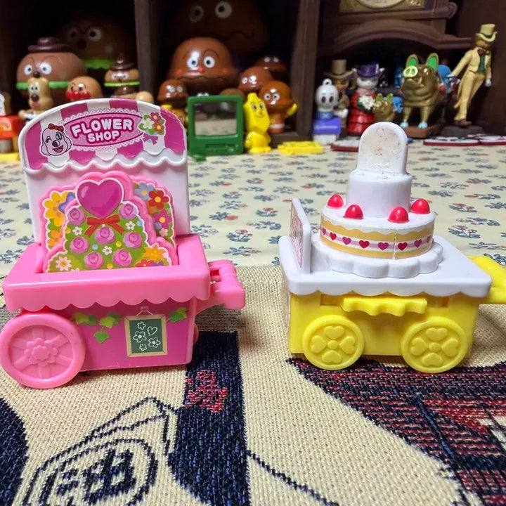 [BUNJANG] Anpanman Cake Flower Shop Sticker Set / 호빵맨 케이크 플라워 샵