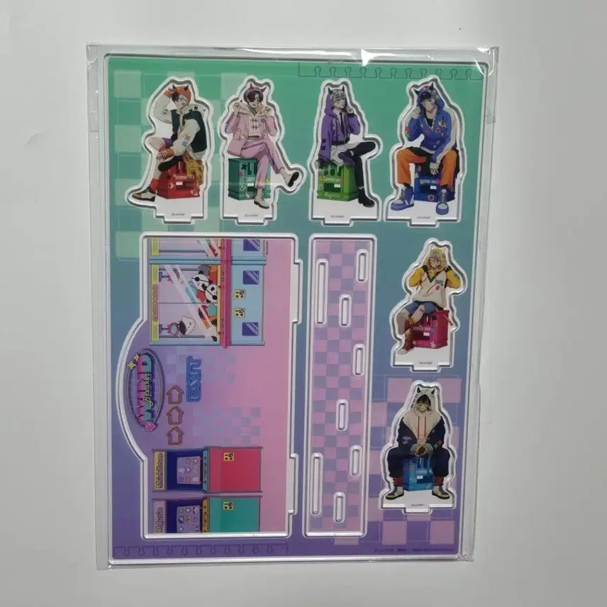 [BUNJANG] Wind Breaker Devil Deco Parka Haruka Sakura A4 Acrylic Diorama (Sealed) / 윈드브레이커 윈브레 데빌데코파카 디오라마 아크릴 미개봉 사쿠라 하루카