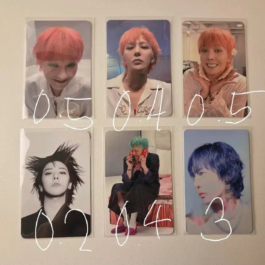 [BUNJANG] G-Dragon Photocard / 지드래곤 포카