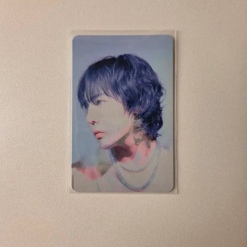 [BUNJANG] G-Dragon Blue Hair Photocard / 지디 블루헤어 포토카드 (현물0)