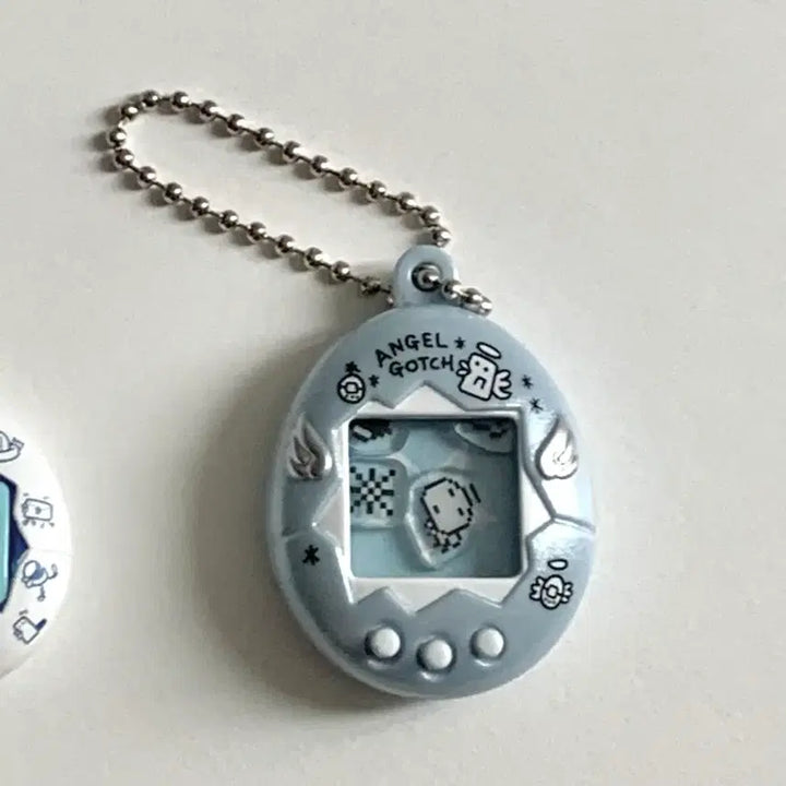 [BUNJANG] Tamagotchi Shakashaka Blue Pearl Gacha Keyring / 다마고치 샤카샤카 블루펄 가챠 키링