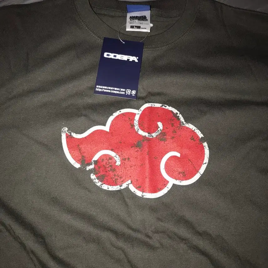 [BUNJANG] Naruto Akatsuki Cospa T-Shirt / 나루토 아카츠키 티셔츠 코스파 cospa