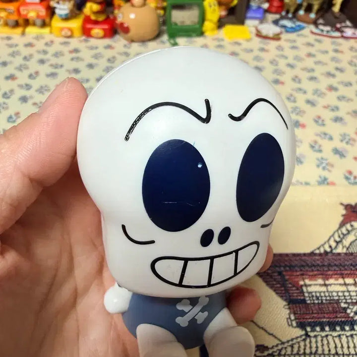 [BUNJANG] Anpanman Skullman Kapukyara Mascot Gacha / 호빵맨 해골맨 카푸캬라 마스코트 가챠