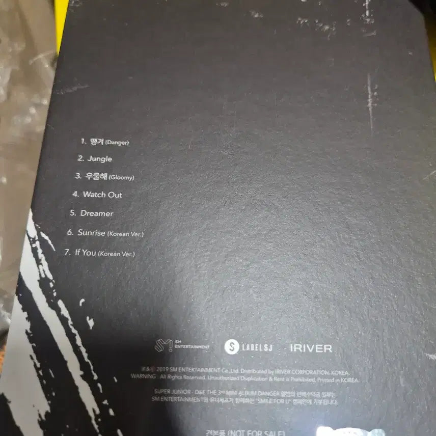 [BUNJANG] Super Junior D&amp;E Mini Album Vol. 3 &
