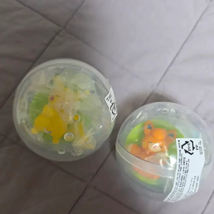 [BUNJANG] Pokemon Center Sleeping Time Pikachu &amp; Pammo 2 Types Gacha Figures (Sealed) / 포켓몬스터 두둥실 힐링타임 가챠2종 피카츄 빠모 성수팝업 미개봉 판매