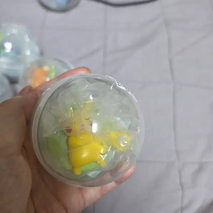[BUNJANG] Pokemon Center Sleeping Time Pikachu &amp; Pammo 2 Types Gacha Figures (Sealed) / 포켓몬스터 두둥실 힐링타임 가챠2종 피카츄 빠모 성수팝업 미개봉 판매