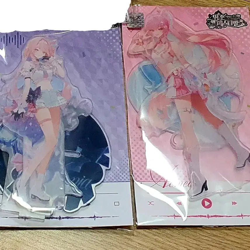 [BUNJANG] Myojo &amp; Dingjo Festival 2nd Anniversary Denia &amp; Aimes Acrylic Stand / 명조 띵조 페스티벌 2주년 데니아,에이메스 아크릴스탠드