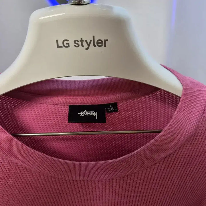 [BUNJANG] Stussy Knit Pink / 스투시 니트 핑크(L)