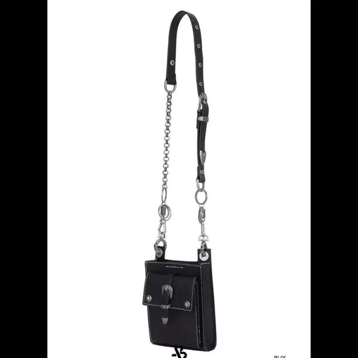 [BUNJANG] Andersson Bell Monterey Leather Cross Bag (Black) / 앤더슨벨 몬터레이 레더 크로스 백(블랙)(문의 많음)