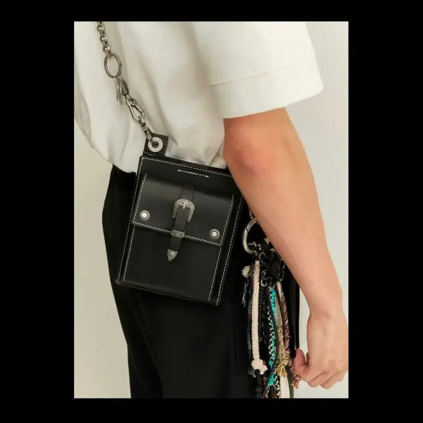 [BUNJANG] Andersson Bell Monterey Leather Cross Bag (Black) / 앤더슨벨 몬터레이 레더 크로스 백(블랙)(문의 많음)
