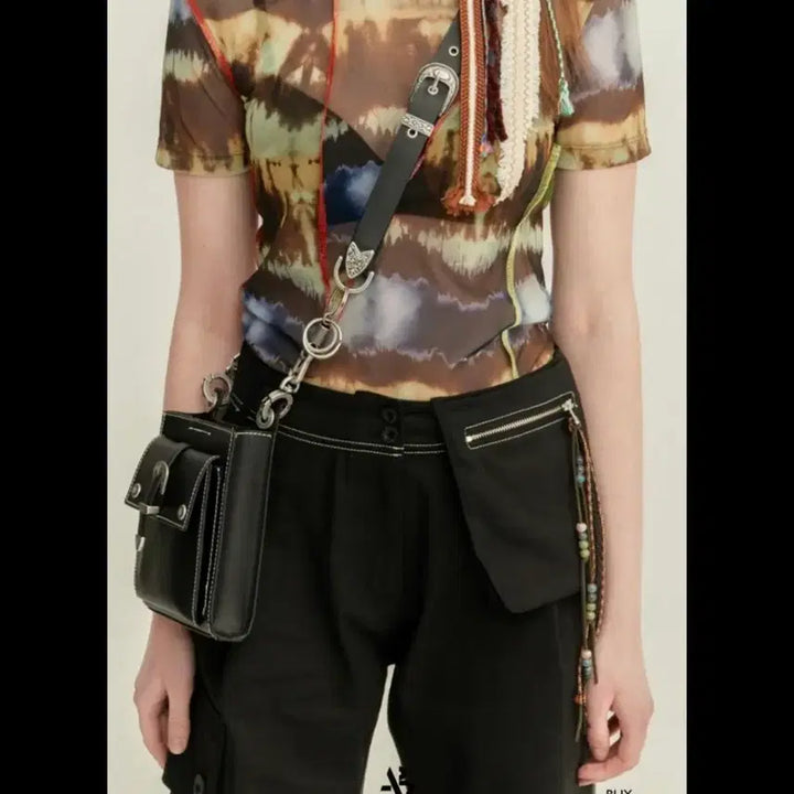 [BUNJANG] Andersson Bell Monterey Leather Cross Bag (Black) / 앤더슨벨 몬터레이 레더 크로스 백(블랙)(문의 많음)