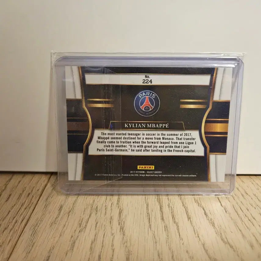 [BUNJANG] Kylian Mbappé 2017 Juni Rookie Card / 2017 음바페 준루키 카드 raw