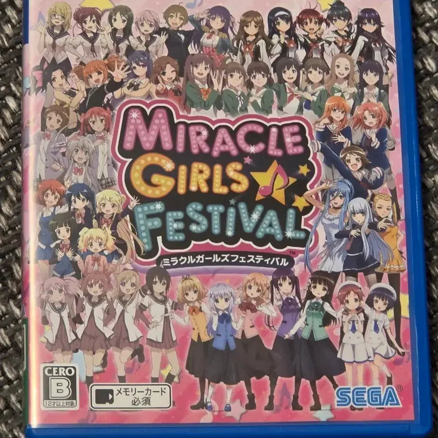 [BUNJANG] PS Vita Miracle Girls Festival Game (Japanese Version) / PSVita 미라클 걸즈 페스티벌 게임
