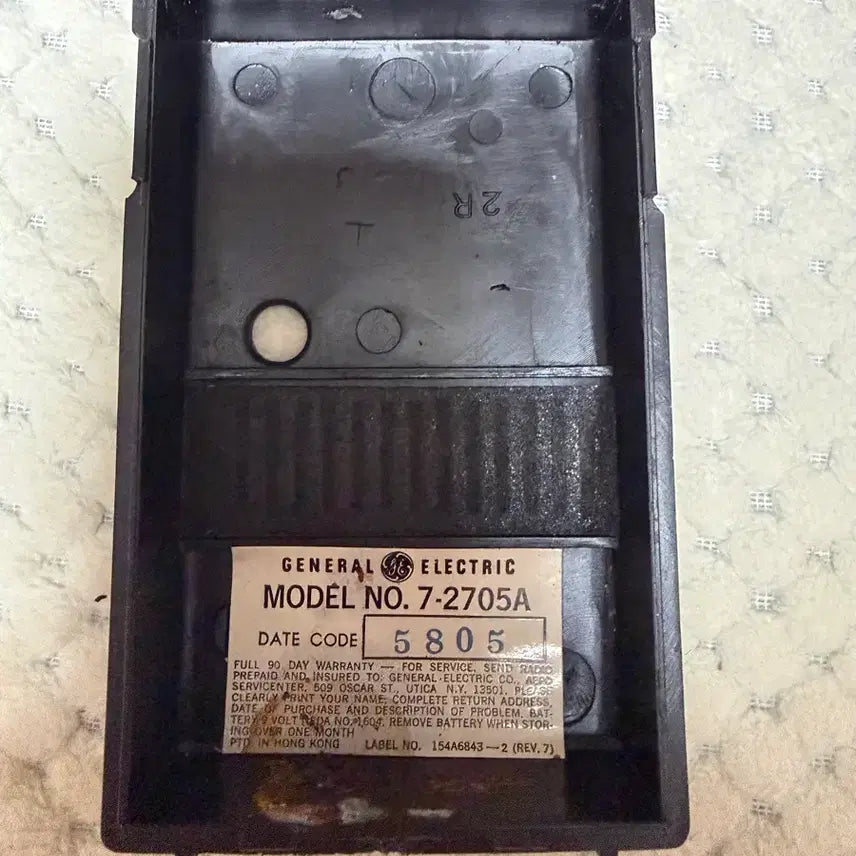 [BUNJANG] Vintage GE Solid State Radio / [작동확인]빈티지 GE 라디오 솔리드 스테이트
