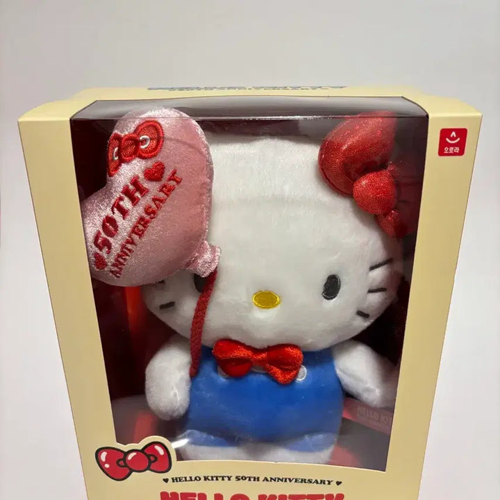 [BUNJANG] Hello Kitty 50th Anniversary Limited Edition Doll (Sealed) / 키티 50주년 기념 한정판 인형(미개봉)