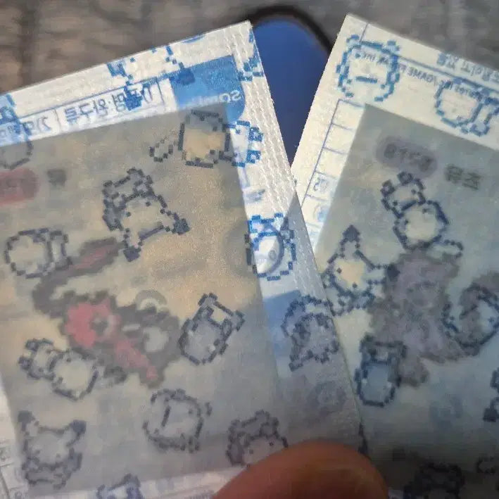 [BUNJANG] Pokemon Sticker Pixel Mewtwo Mew Sealed Bundle Set / 포켓몬 띠부씰 픽셀 뮤츠 뮤 미개봉 띠부실 일괄 판매.