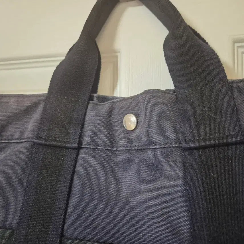 [BUNJANG] Hermès Fullout MM Tote Bag Navy Canvas / [정품] 에르메스 후루토 MM 토트백