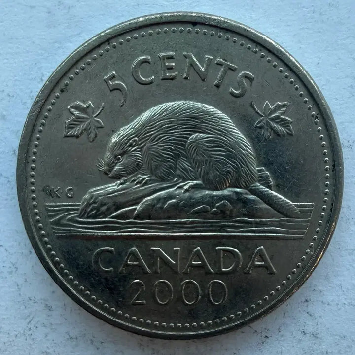 [BUNJANG] 2000 Canada 5 Cent Coin / 2000년 캐나다 5센트 동전 S3526