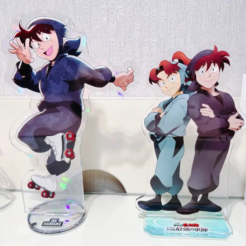 [BUNJANG] Nintama Rantarou Doi Hansuke &amp; Yamada Rikichi Acrylic Stand / 닌타마 닌자보이 란타로 도이 한스케 야마다 리키치 아크릴 스탠드 판매