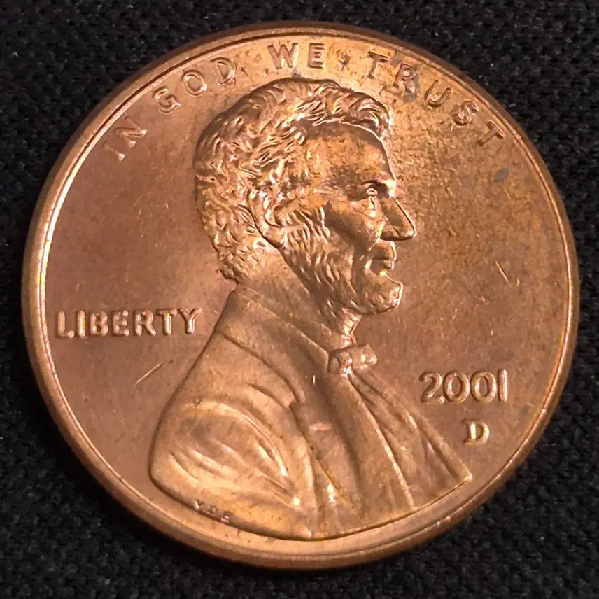 [BUNJANG] 2001 US 1 Cent Coin [EP. 3431] / 2001년 미국 1센트 동전 [EP. 3431]