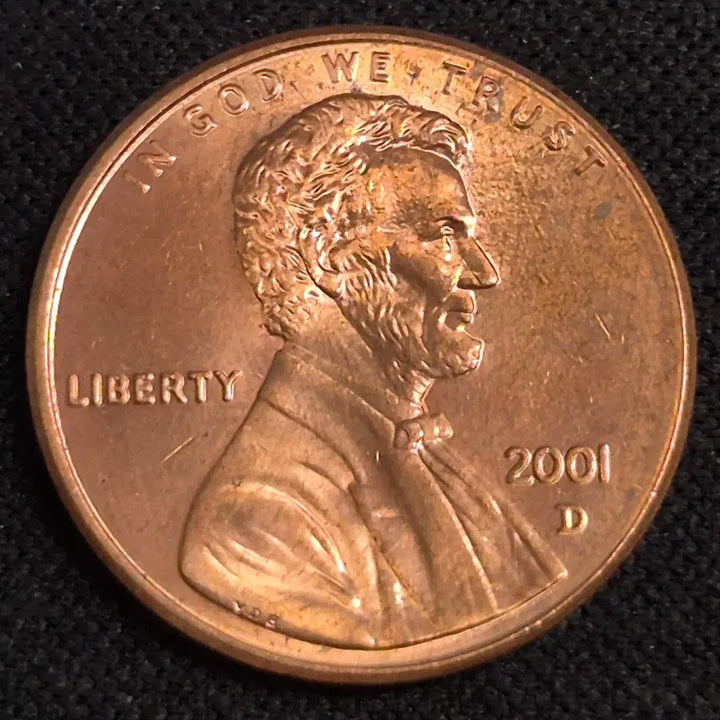 [BUNJANG] 2001 US 1 Cent Coin [EP. 3431] / 2001년 미국 1센트 동전 [EP. 3431]