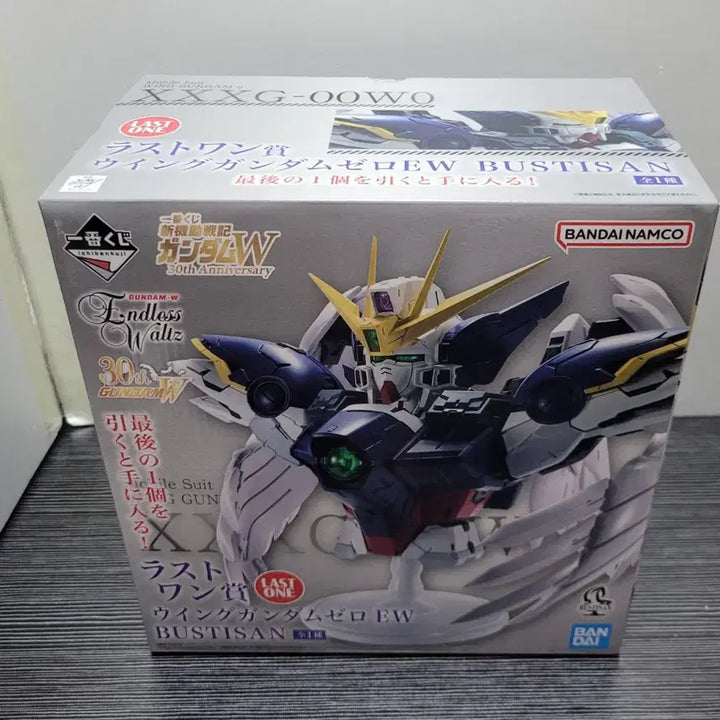[BUNJANG] Ichiban Kuji Wing Gundam 30th Anniversary Last One Wing Gundam 0 Bust Figure XXXG-00W0 / 제일복권 윙건담 30주년 라스트원 윙건담0 흉상  XXXG-00W0미개봉