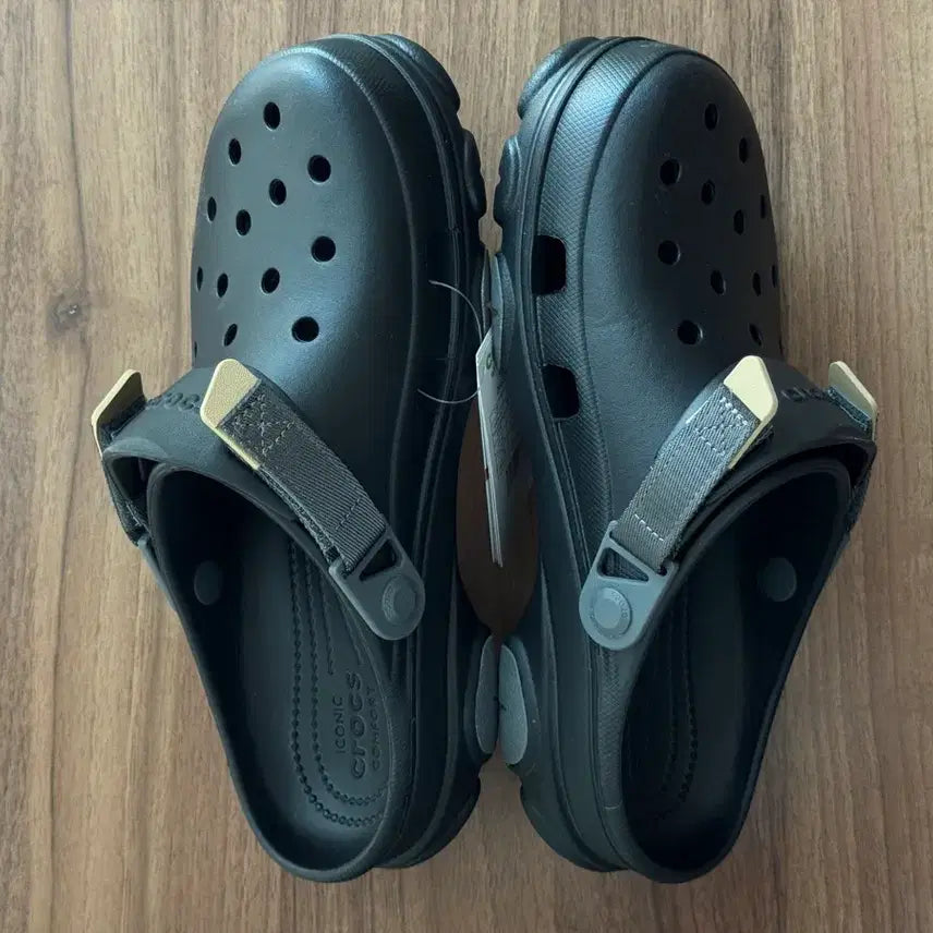 [BUNJANG] Crocs All Terrain Clog Black M8/W10 / 크록스 올터레인 클로그 265 (새상품)