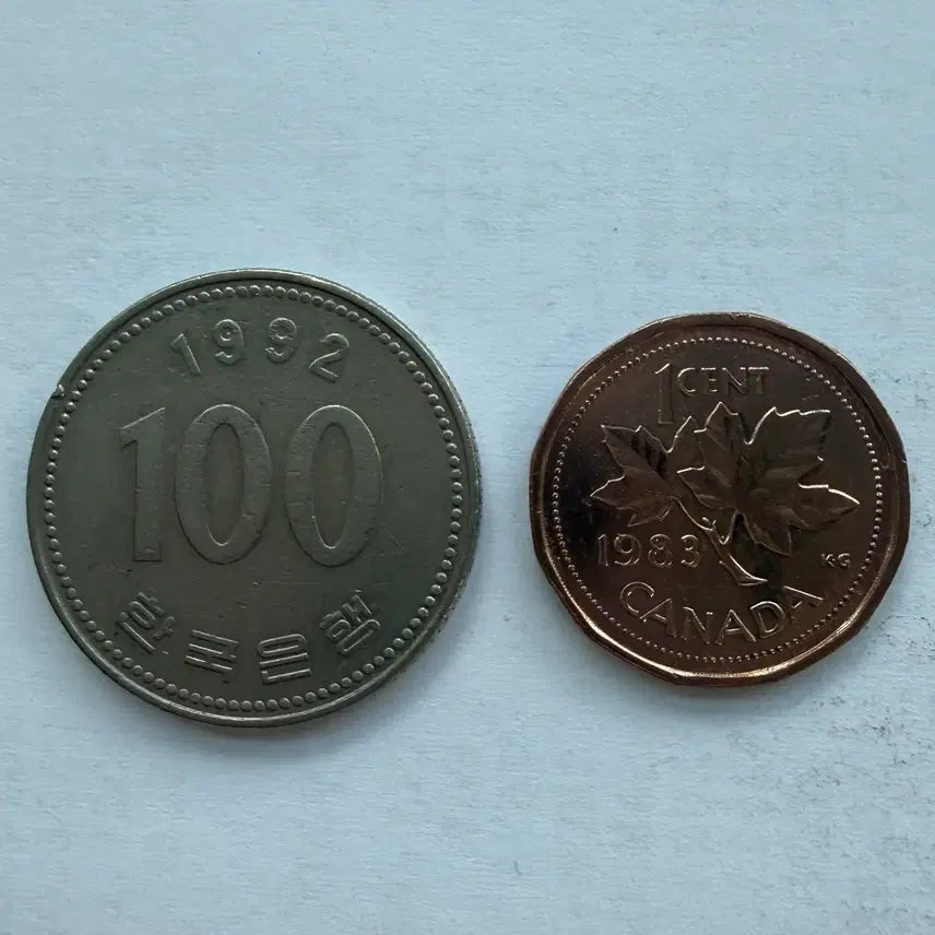 [BUNJANG] 1983 Canada 1 Cent Coin / 1983년 캐나다 1센트 동전 S3536